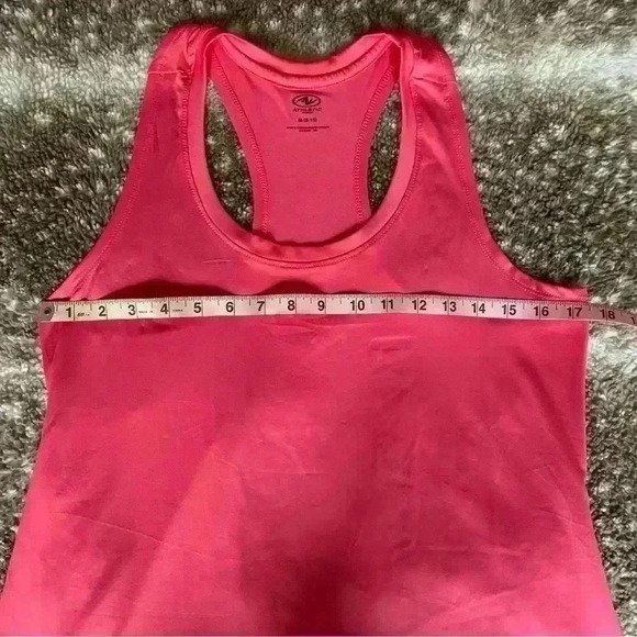 Avia Women's Athletic Hot Pink Tank Top Medium - Picture 2 of 3